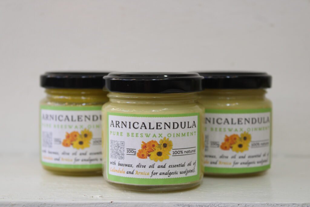 Natural Herbal Ointment - Calendula & Arnica (100 ml)