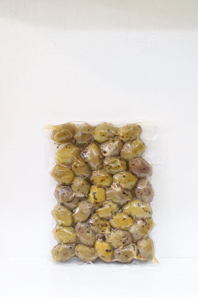 Olives with garlic and oregano (250 g)