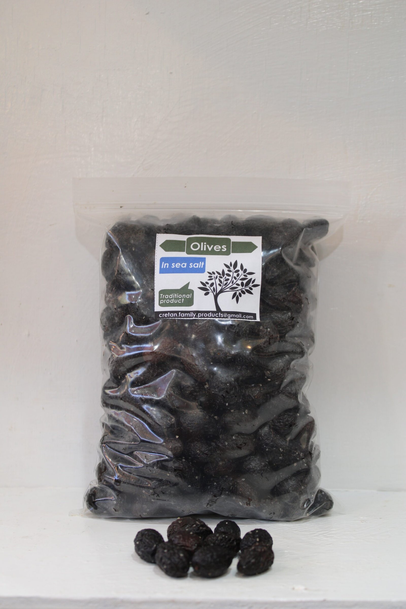 Olives in salt (500 g)